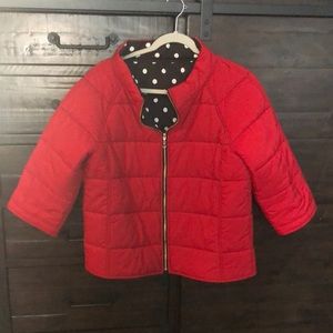 Chico’s reversible puffy coat.